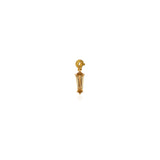 Bullet Diamond Prong Charm