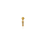 Bullet Fancy Color Diamond Prong Charm