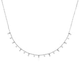Dancing Drop Diamond Necklace