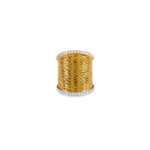 Diamond Edged Texture Ring
