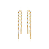 Diamond Lasso Linear Earring