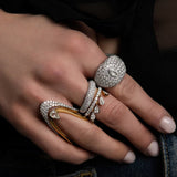 Diamond Pave Vanki Ring