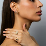 Diamond Pinky Signet Ring