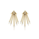 Diamond Starburst Ear Jacket & Earrings
