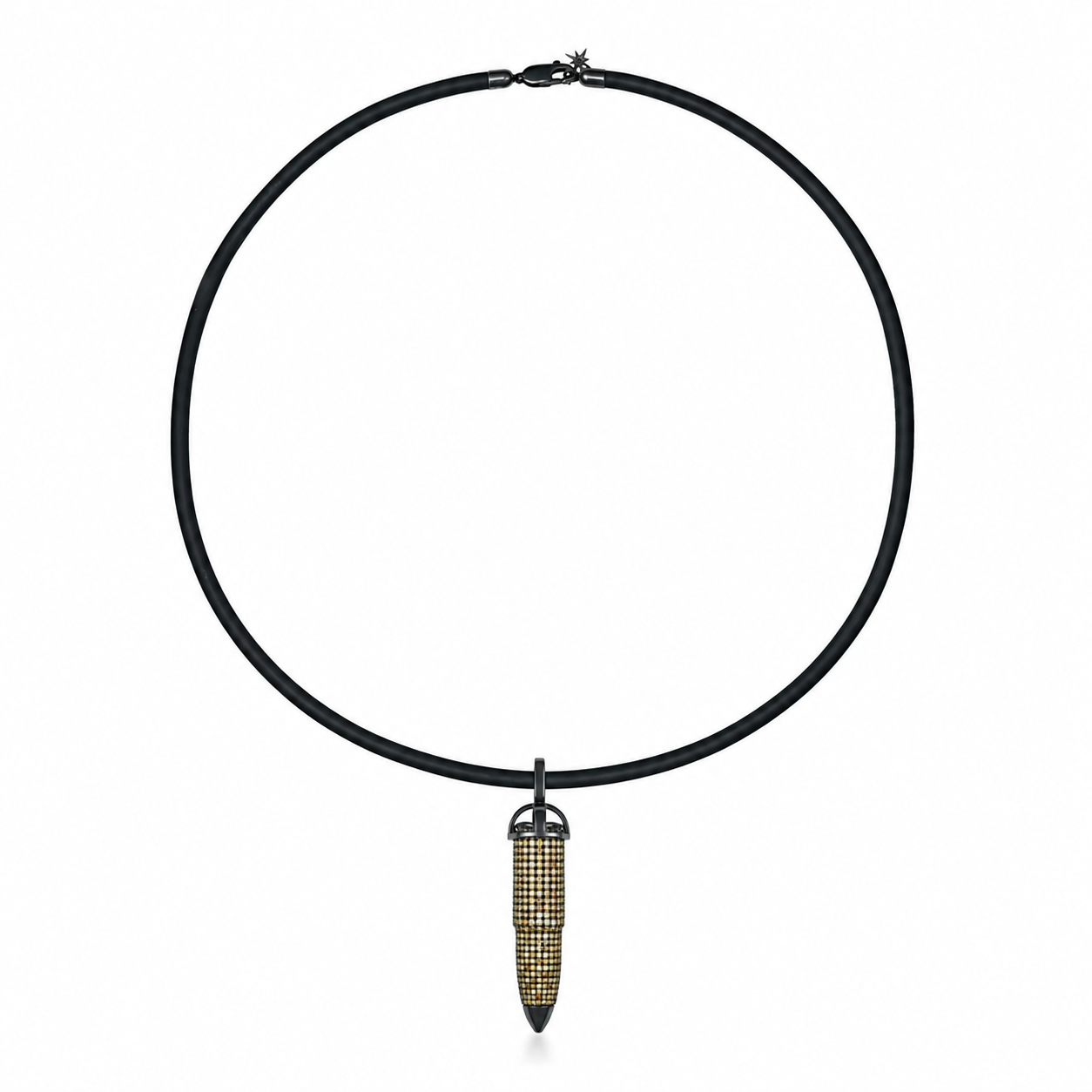 Natural Color Diamond Cord Necklace