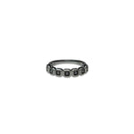 Black Diamond Radiant-Cut Band