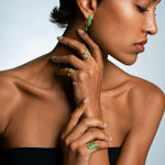 Emerald Dagger Ring