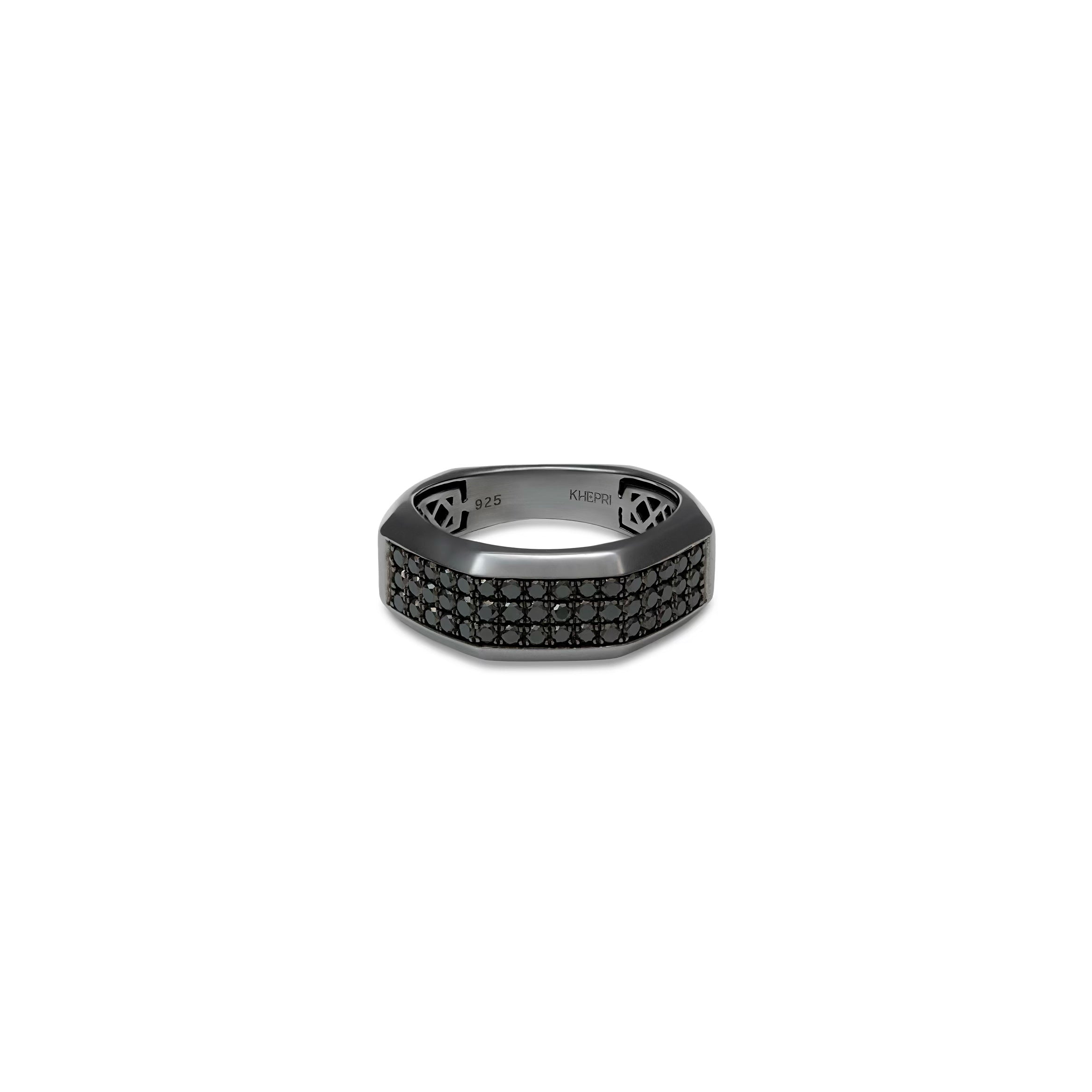 Black Diamond Pave Cigar Band