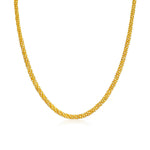 Natural Color Rope Necklace