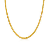 Natural Color Rope Necklace