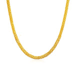 Large Natural Color Rope Necklace