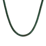 Emerald Snake Necklace