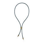 Natural Color Shield Bolo Necklace