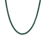 Emerald Rope Necklace
