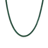 Emerald Rope Necklace
