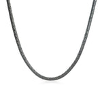 Black Diamond Snake Neckalce