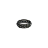 Black Diamond Snake Ring