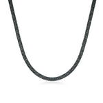 Black Diamond Rope Necklace