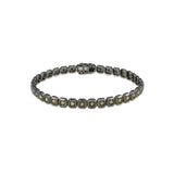 Natural Color Diamond Radiant-Cut Bracelet