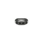 Black Diamond Tile Ring