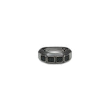 Black Diamond Tile Ring