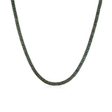 Natural Color Diamond Rope Necklace