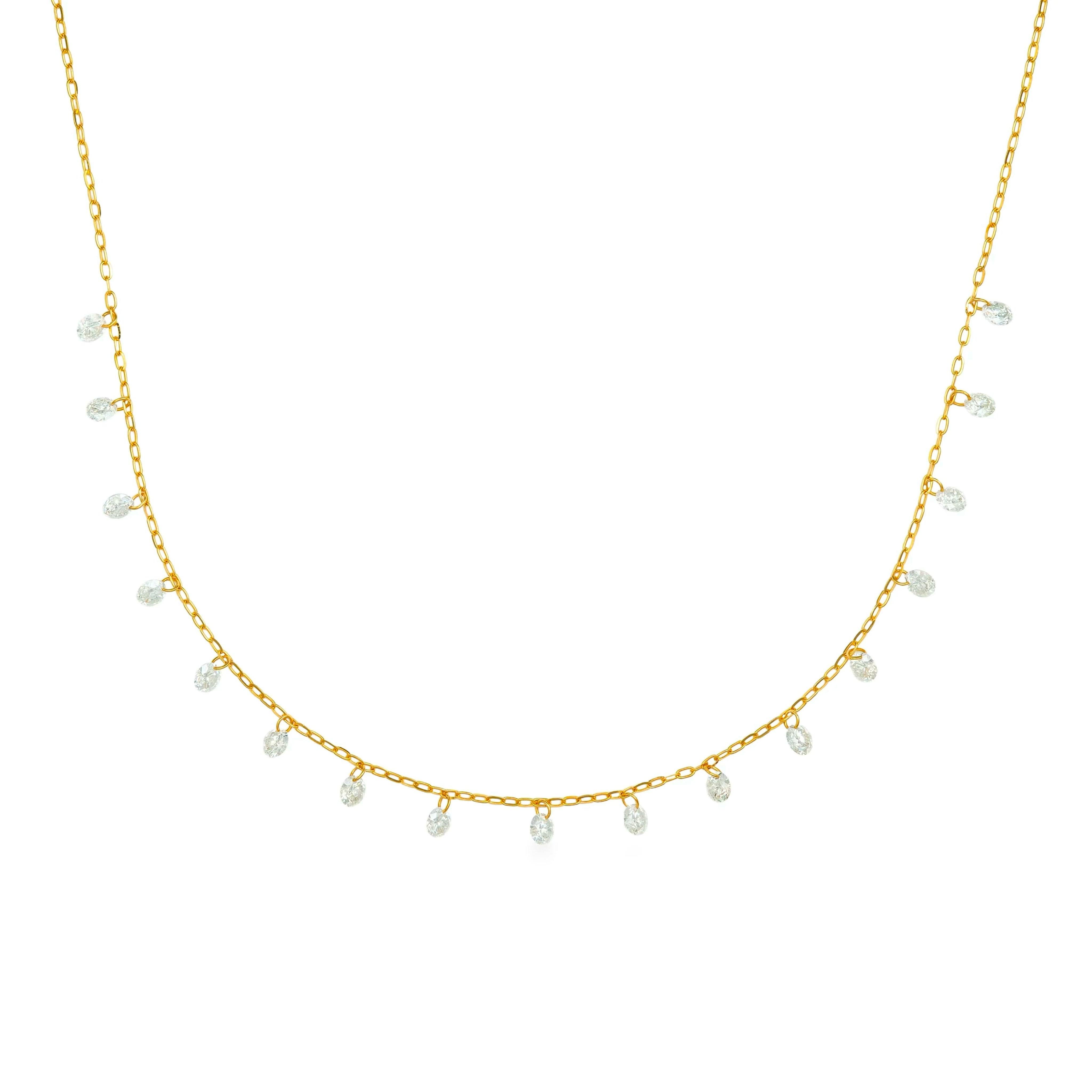 Drilled Dancing Necklace
