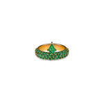 Emerald Cleopatra RIng
