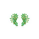 Emerald Constellation Earrings