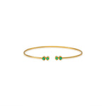 Emerald Flexi Bangle