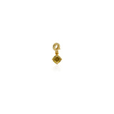 Fancy Color Cushion Diamond Prong Charm