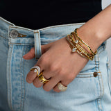 Fancy Color Diamond Dust Mini Band