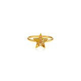 Fancy Color Diamond North Star Ring