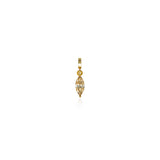 Fancy Color Marquise Diamond Prong Charm