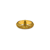 Fancy Color Pear Diamond Floating Cleopatra Ring