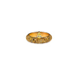 Fancy Pear Diamond Floating Cleopatra Ring