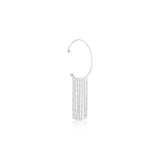 Fringe Earrings with Behind The Ear Hoop (Single)