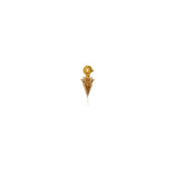Kite Fancy Color Diamond Prong Charm