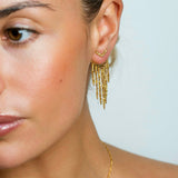 Natural Color Comet Earrings