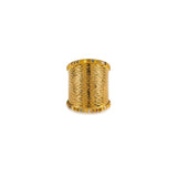 Fancy Color Diamond Edged Texture RIng