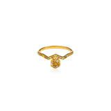 Natural Color Diadem Ring