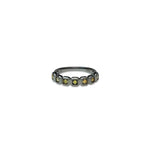 Natural Color Diamond Radiant-Cut Band