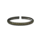 Natural Color Diamond Snake Bangle