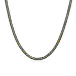 Natural Color Diamond Snake Necklace