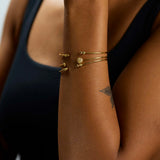 Natural Color Duet Flexi Bangle