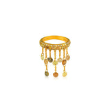 Natural Color Flutter Ring