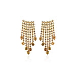 Fancy Color Fringe Diamond Earrings