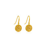 Natural Color Moon Earrings
