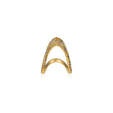 Natural Color Pave Vanki Ring