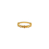 Natural Color Petite Bezel Band